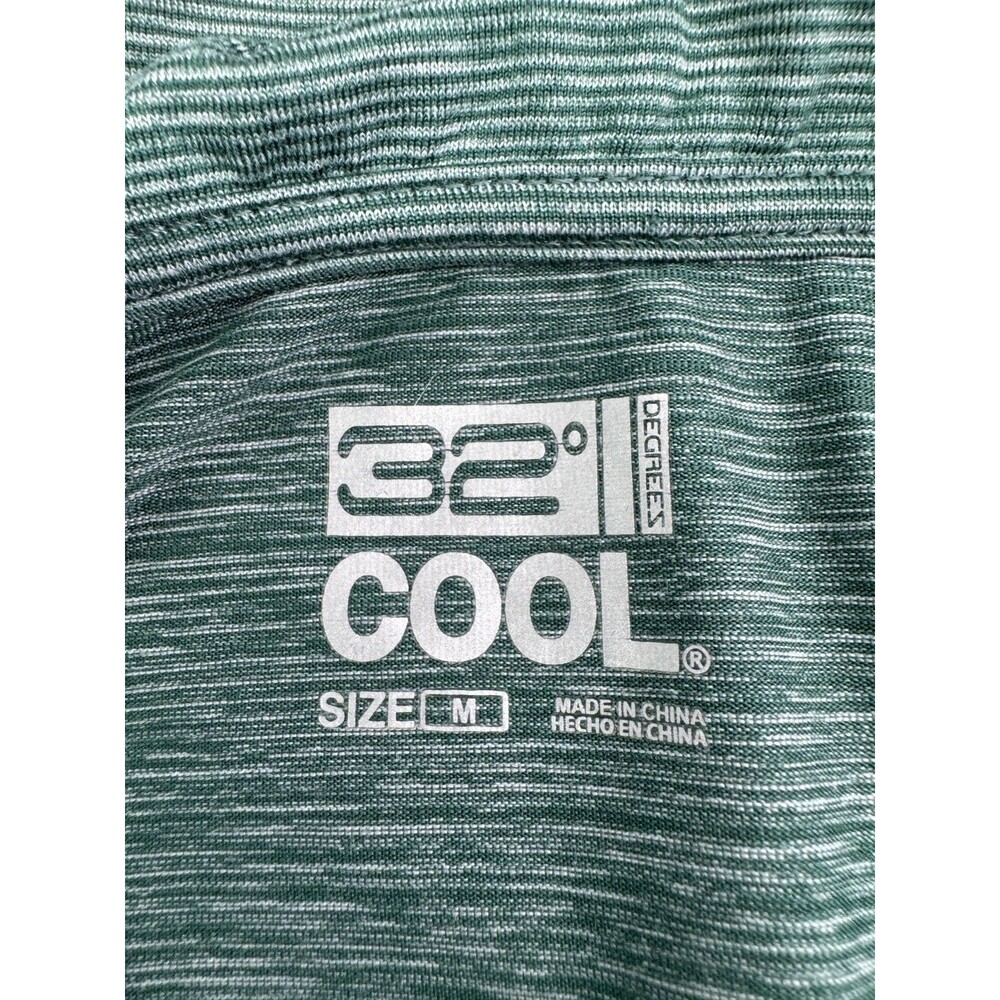 32 Degrees Cool Men's Polo T Shirt Lot of 3 Size Medium Green Gray - Picture 6 of 11